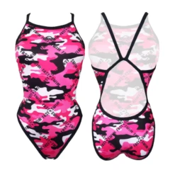 BAÑADOR NATACION 'REVOLUTION' CAMO LETTERS