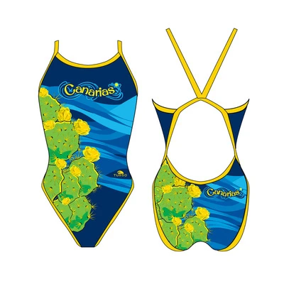 BAÑADOR NATACION MUJER CANARIAS CACTUS (REVOLUTION) 1 BAÑADOR NATACION MUJER CANARIAS CACTUS (REVOLUTION)