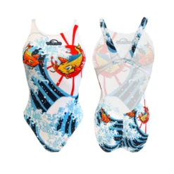 BAÑADOR NATACION MUJER CARPA JAPON