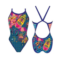 BAÑADOR NATACION MUJER HUICHOL (PATRON REVOLUTION)