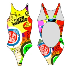 BAÑADOR NATACION MUJER YELLOW SUBMARINE