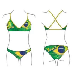 BIKINI NATACION BRASIL TAG ( PATRON MARE COMPLETO)