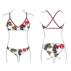 BIKINI NATACION MUJER COI FISH 2016 ( PATRON MARE COMPLETO)