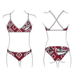 BIKINI NATACION MUJER NEW ZEALAND CULTURE 2016 ( PATRON MARE COMPLETO)