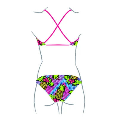 BIKINI NATACION MUJER PINEAPPLE ( PATRON MARE) (COMPLETO) 1 BIKINI NATACION MUJER PINEAPPLE ( PATRON MARE) (COMPLETO)