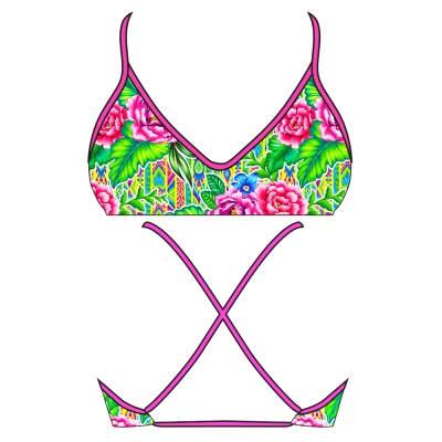 TOP BIKINI MARE KING FLOWER 1 TOP BIKINI MARE KING FLOWER